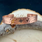 Handcrafted Copper Cuff Bracelet – Southwest Zia Design, Hammered Style, Oxidized or Shiny Finish