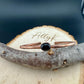 Onyx Bezel Cuff Bracelet | Antique Copper Adjustable Design