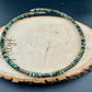 Boho African Turquoise Choker - Stylish Unique Memory Wire Design Necklace