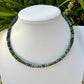 Boho African Turquoise Choker - Stylish Unique Memory Wire Design Necklace