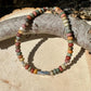 Picasso Red Creek Jasper Bracelet – Sterling Silver Gemstone Beaded Bracelet | Stackable Artisan Jewelry
