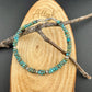 Turquoise Sterling Silver Bracelet | Elegant Gemstone Bracelet Gift