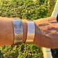 Handcrafted Copper Cuff Bracelet - Artisan Hammered Style with Oxidized or Shiny Finish