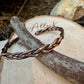 Handcrafted Rustic Copper Braided Cuff Bracelet - Adjustable Copper Jewelry
