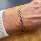 Handcrafted Rustic Copper Braided Cuff Bracelet - Adjustable Copper Jewelry