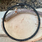 Chic Onyx Choker - Elegant Memory Wire Design Necklace