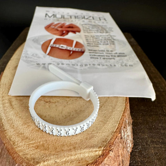 Ring sizer, ring gauge, adjustable ring sizing tool, ring ruler- 1-17 US