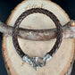Mariner’s Clasp Leather Bracelet – Nautical Soul | Bolo Braided Cord + Stainless Steel Grit