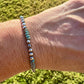 Southwestern Turquoise and Navajo Pearl Bracelet - Sterling Silver Desert Pearl Turquoise Bracelet