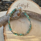 Turquoise & Navajo Pearl Bracelet - Sterling Silver Southwestern Jewelry