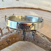 Sterling Silver 4mm Angel Wing Band Ring - Unique Jewelry Gift