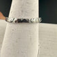 Sterling Silver Hammered Band Ring | 2mm Minimalist Design for Stackable Style