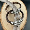 Mariner’s Clasp Leather Bracelet – Nautical Soul | Bolo Braided Cord + Stainless Steel Grit