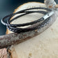 Genuine Leather Multi Wrap Bracelet - Braided Design with Bayonet Closure, Unisex Gift