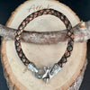 Mariner’s Clasp Leather Bracelet – Nautical Soul | Bolo Braided Cord + Stainless Steel Grit