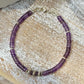 Purple Amethyst Sterling Silver Bracelet – Dainty Gemstone Bracelet for Everyday Style