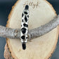 Braided Leather Bracelet with Silver Slider & Magnetic Clasp