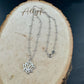 Handcrafted Lotus Flower Necklace in Sterling Silver – Delicate Beauty