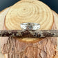Sterling Silver 4mm Cross Band Ring - Minimalist Faith Jewelry