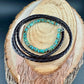 Wrap Turquoise Leather Bracelet – Sterling Silver Accents | Handcrafted Boho Unisex Cuff Jewelry