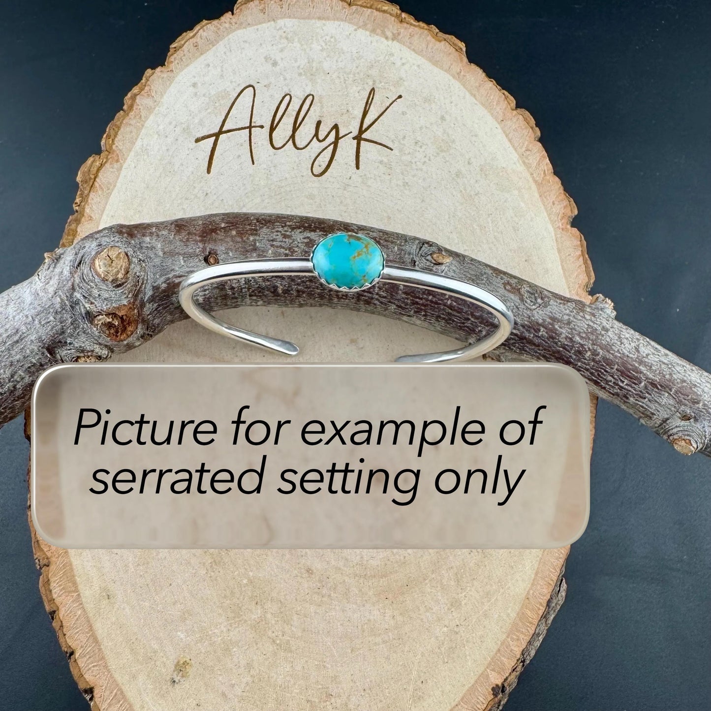 Sterling Silver White Buffalo Bezel Bracelet – Handmade Adjustable Cuff Jewelry