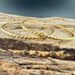 Brass Twisted Wire Cuff Bracelets - Elegant Set of 2 Statement Pieces
