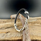 Braided Leather Wrap Bracelet with Silver Half Cuff - Rustic Style in Multiple Colors