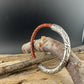 Braided Leather Wrap Bracelet - Antique Silver Paisley Half Cuff in Multiple Colors
