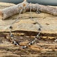 Onyx & Sterling Silver Wrap Necklace | Elegant Gemstone Statement Piece