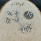 Sterling Silver Fleur‑de‑Lis Charms - 18mm for Crafting & Jewelry Making