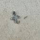 Sterling Silver Tiny Cross Charms - 10mm for Crafting & Jewelry Making