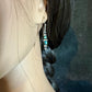 Desert Pearl Turquoise Earrings • Argentium Silver Southwest Dangles