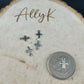 Sterling Silver Tiny Cross Charms - 10mm for Crafting & Jewelry Making
