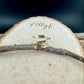 Brass Double Coil Ring • Hand‑Forged Bypass Band • Minimalist Gold‑Tone Jewelry