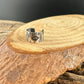 Sterling Silver Textured Southwest Design Embossed Ear Cuff | Wide Conch Band | No-Piercing Earring