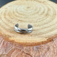 Sterling Silver Floral Leaves Cuff | Wide Conch Band | No-Piercing Earring