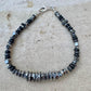 Black Silver Hematite & Onyx Bracelet – Unisex Elegant Unique Sterling Jewelry