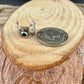 Sterling Silver Onyx Ear Cuff | Wide Conch Band | No-Piercing Earring
