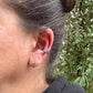 Sterling Silver Trinity Twist Ear Cuff | Wide Conch Band | No-Piercing Earring