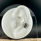 Sterling Silver Chain Link Ear Cuff | Wide Conch Band | No-Piercing Earring