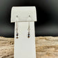 Sterling Silver Desert Pearl Earrings • Stacked 4mm 5mm Pearls • Minimal Southwest Drop