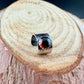 Garnet 6mm Ear Cuff • Stylish Sterling Silver Faux Conch Wrap - No Piercing Required