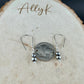 Sterling Silver Desert Pearl Earrings • Stacked 4mm 5mm Pearls • Minimal Southwest Drop