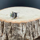 Sterling Silver Turquoise Ear Cuff • 40 Cal Bullet Slice • No‑Piercing Faux Conch