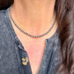 5mm Sterling Silver Desert Pearl Choker Necklace • Classic Southwestern Elegance