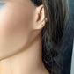 3mm Kingman Turquoise Stud Earrings • Sterling Silver • Tiny Blue Green Turquoise Studs