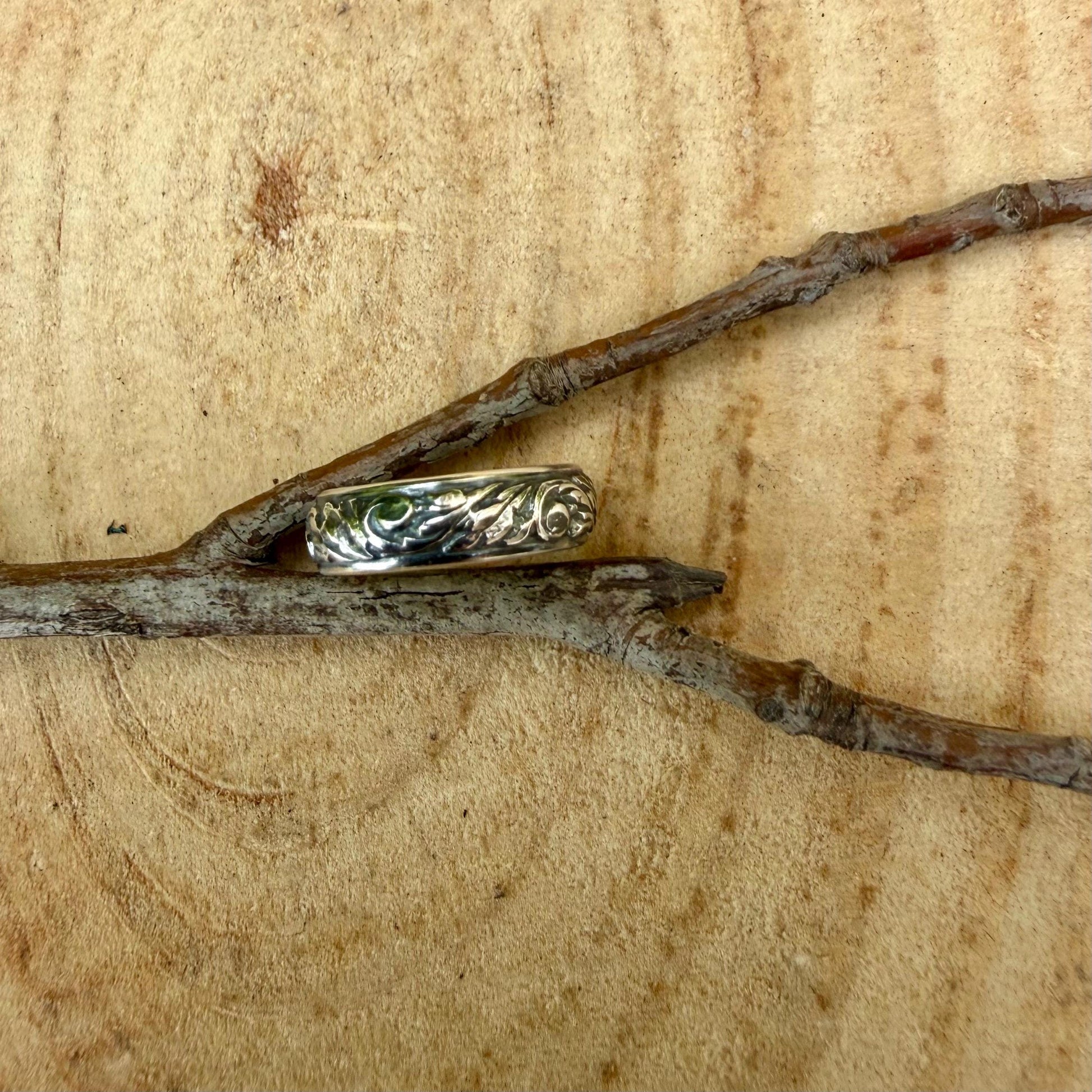 Sterling Silver Vine & Leaf Ear Cuff • Dainty No‑Piercing Earring