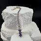 Mohave Purple Kingman Turquoise Necklace • Sterling Silver Turquoise Pendant