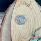 Buffalo Nickel Kingman Turquoise Necklace • Sterling Silver Stacked Drop Pendant • Vintage Coin Choker