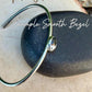 White Buffalo Turquoise Cuff Set of 3 – Handmade Adjustable Sterling Silver Bracelets